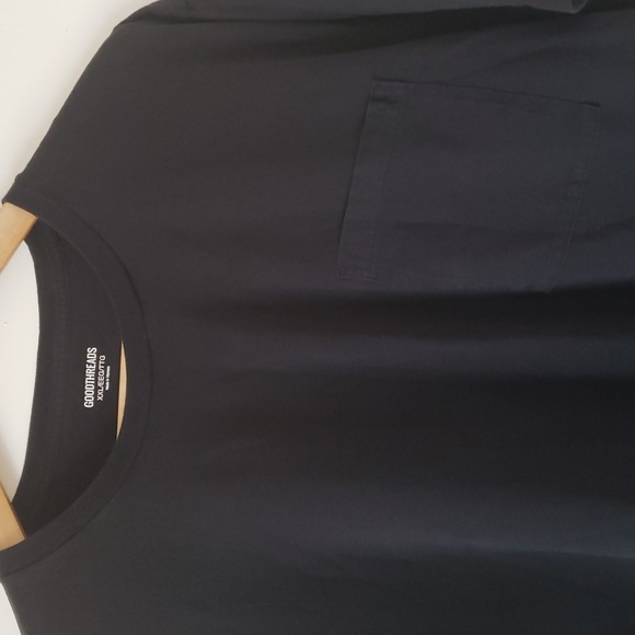 Goodthreads XXL Mens Black Tees Crewneck - Picture 2 of 6